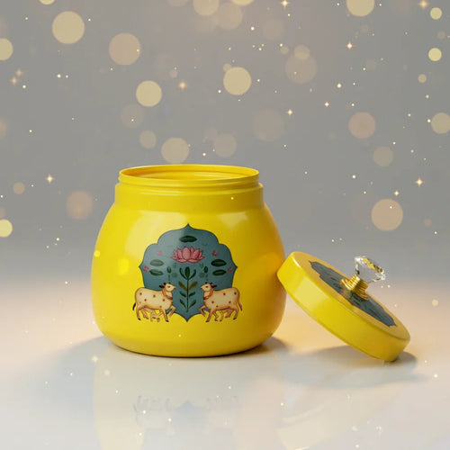 Cow Jar (Yellow)