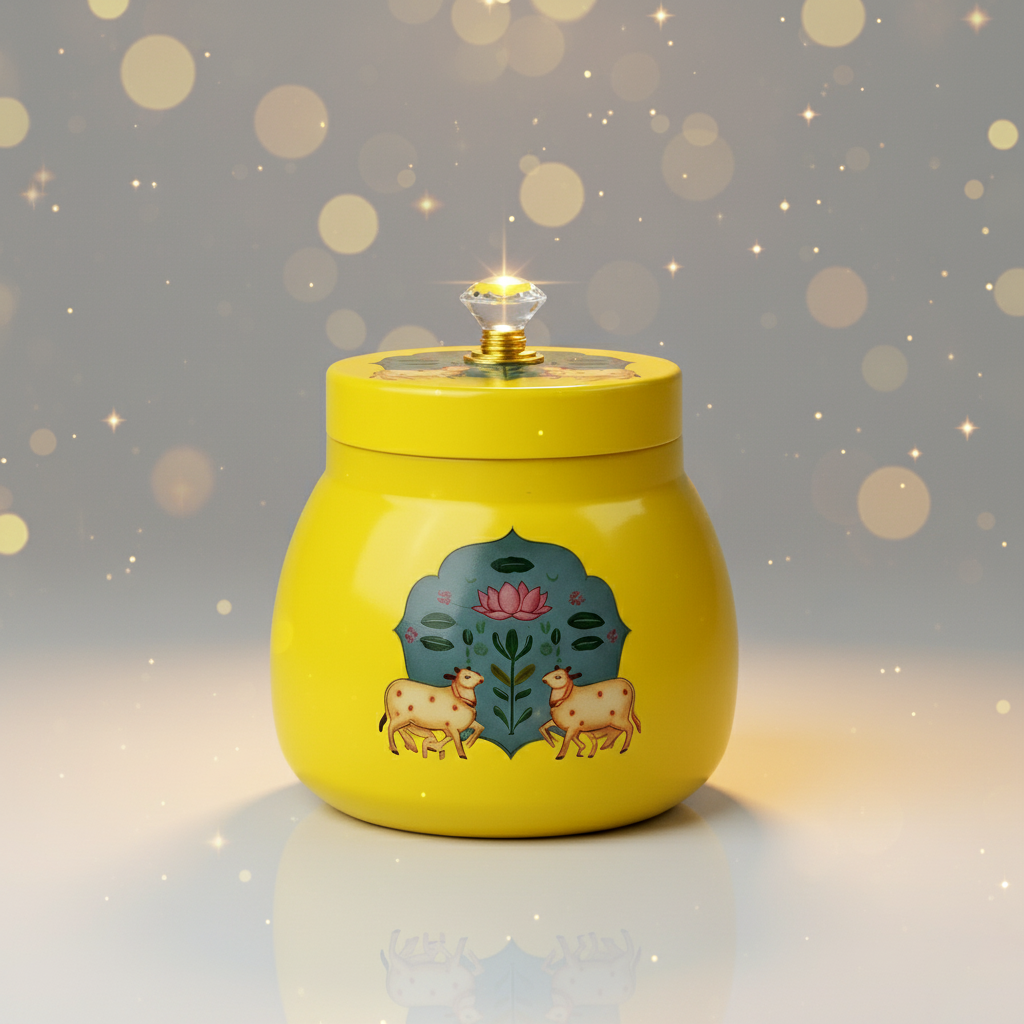 Cow Jar (Yellow)