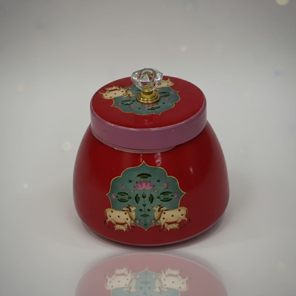 Cow Jar (Red)