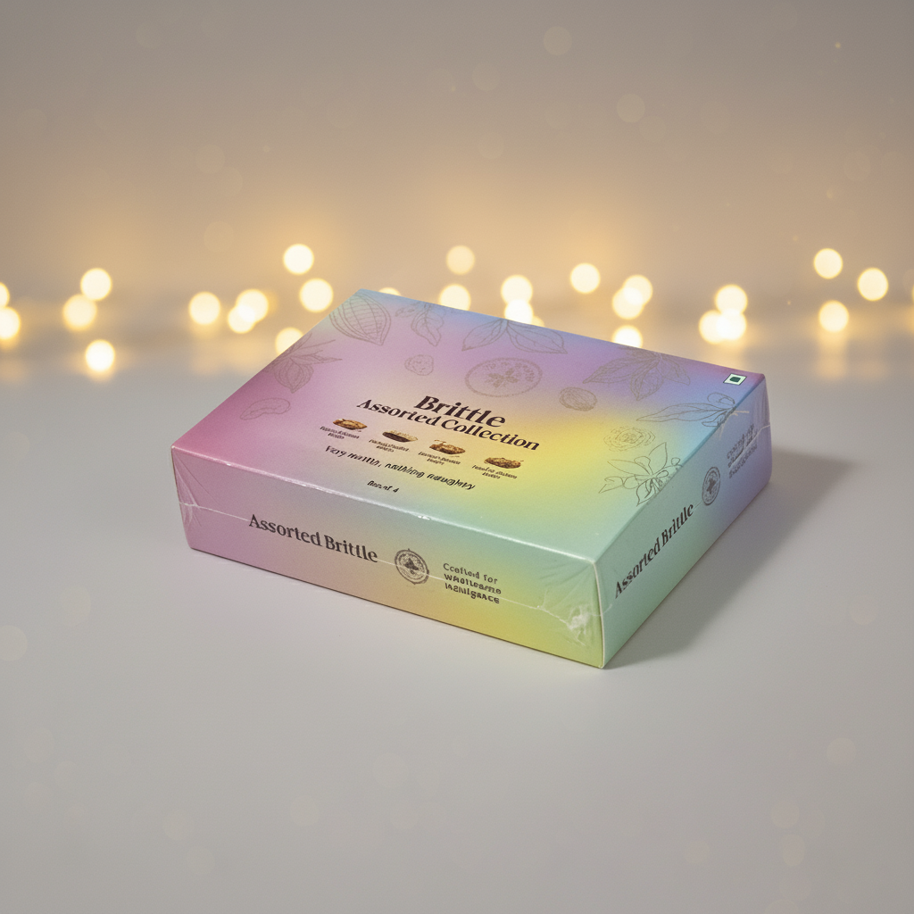 4 brittle chocolates