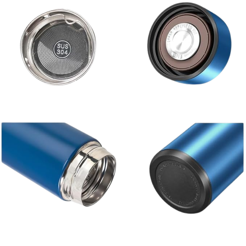 Temperature Display Bottle (Blue)