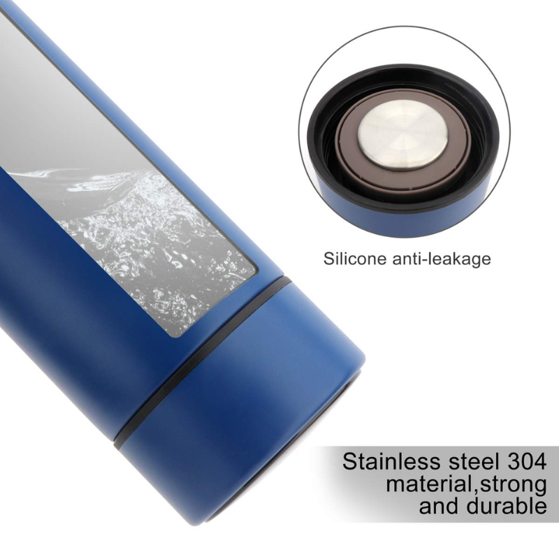 Temperature Display Bottle (Blue)