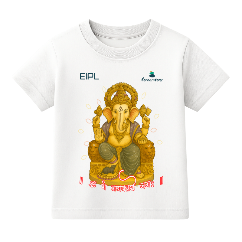 Kids Ganesh Round Neck T-Shirt