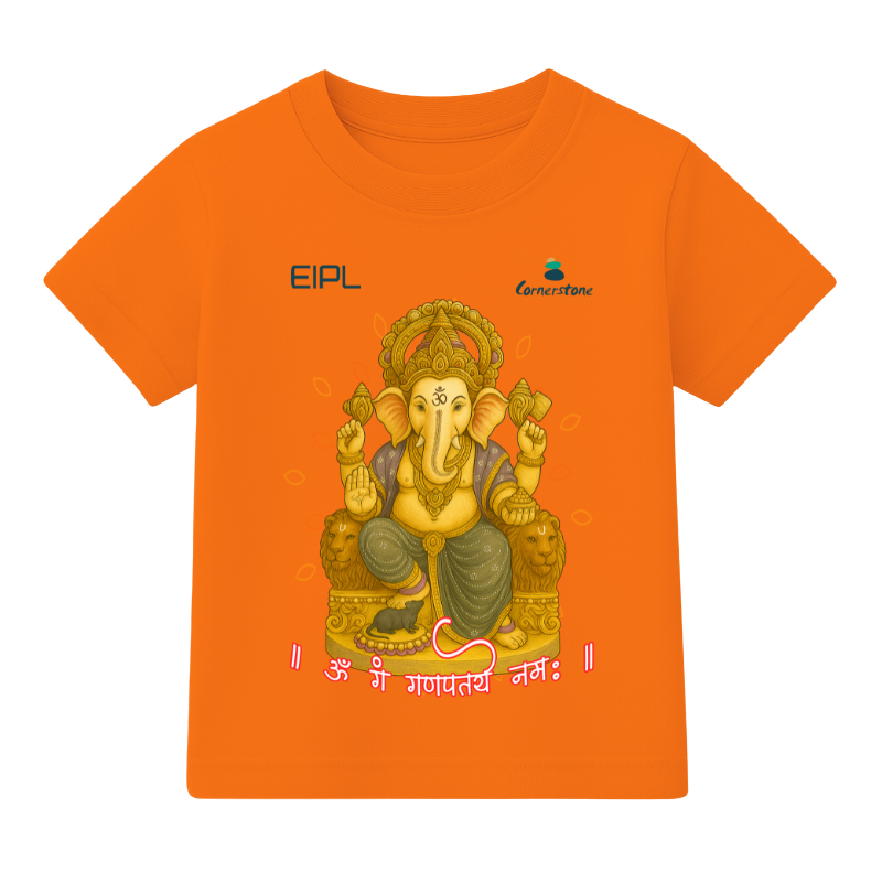 Kids Ganesh Round Neck T-Shirt