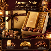 Aurum Noir Luxe Hamper contents overview