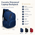 Anti-Theft Laptop Backpack With Organizer view 4