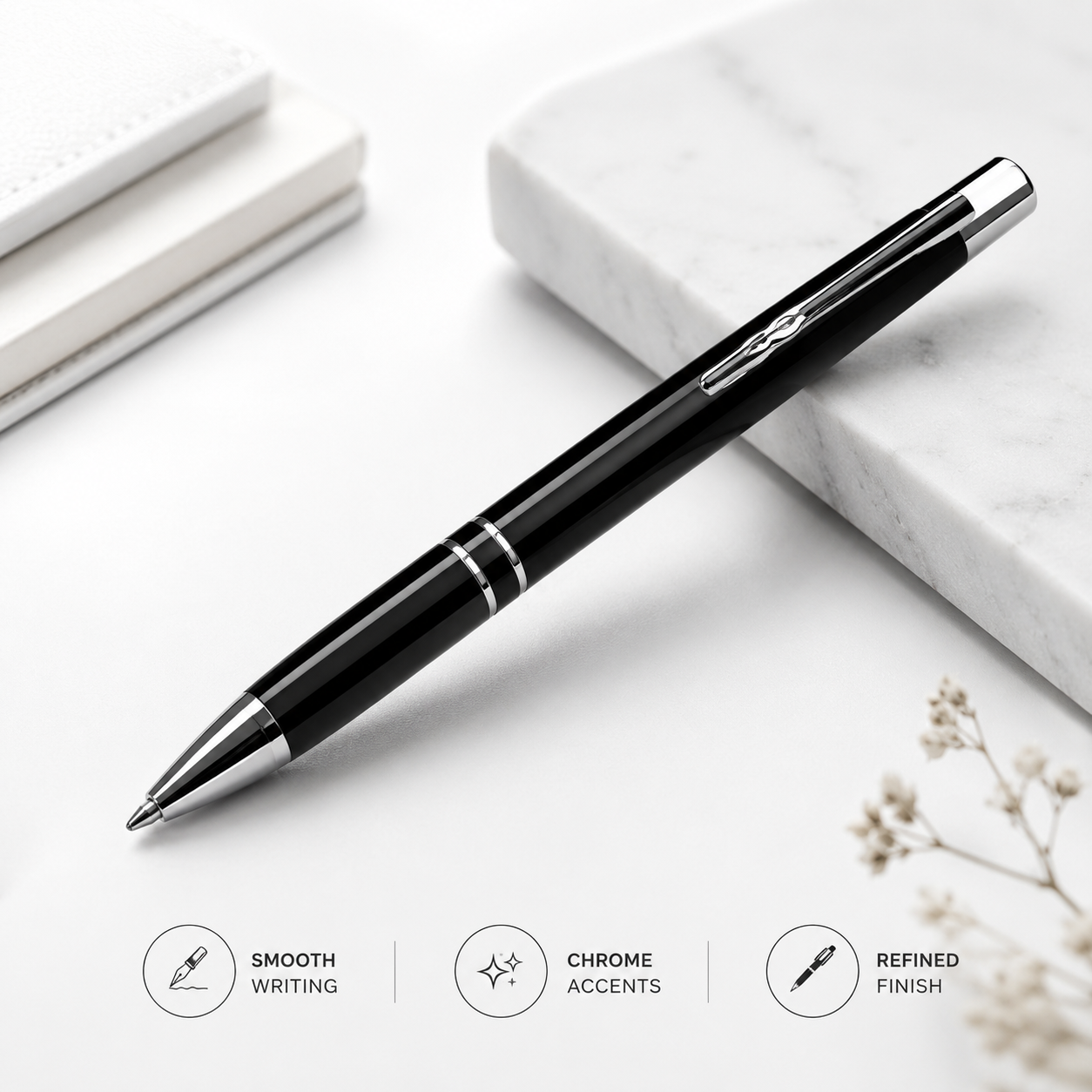 Classic Rectangular Transparent Pen Packaging Case view 1