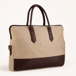 Sustainable Jute Laptop Office Bag view 2