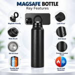 Magsafe Bottle Smart Magnetic Insulated Bottle front view