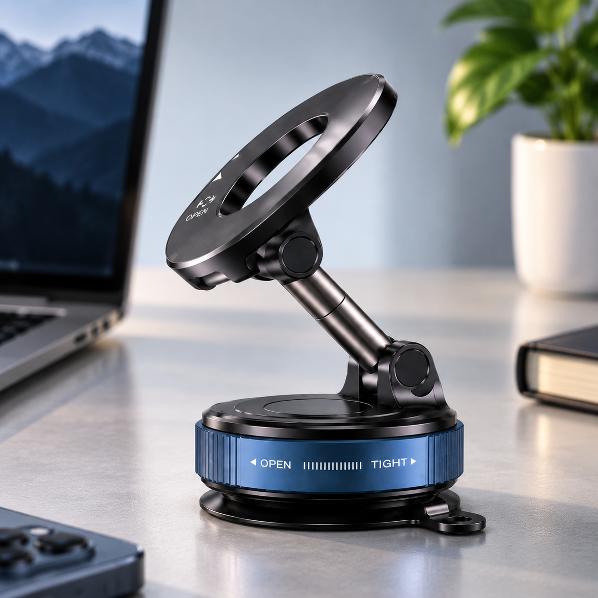 MegaSafe Adjustable Mount use case view