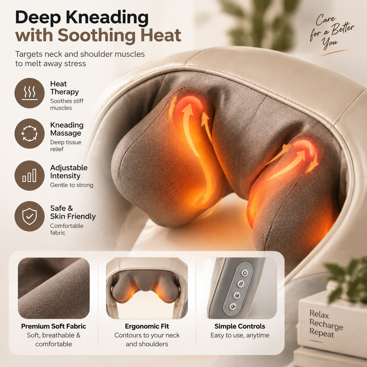 Neck and Shoulder Massager front view