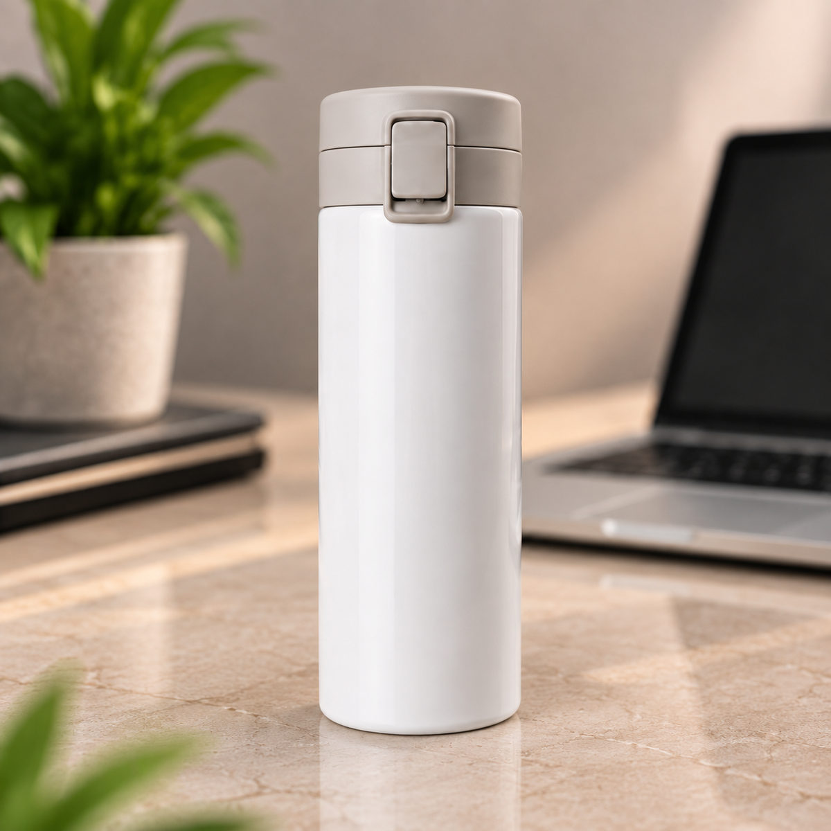 Premium Gift Set Diary Pen Flask front view
