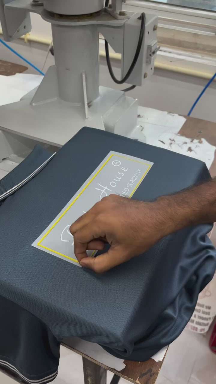 Customized Deluxe Polo T-Shirt With Your Company Logo | Order Logo Printed Tees