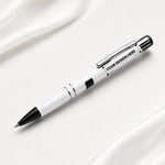 Premium Metal Pen Box with Red Velvet Insert