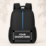 Blue Travel Laptop Backpack